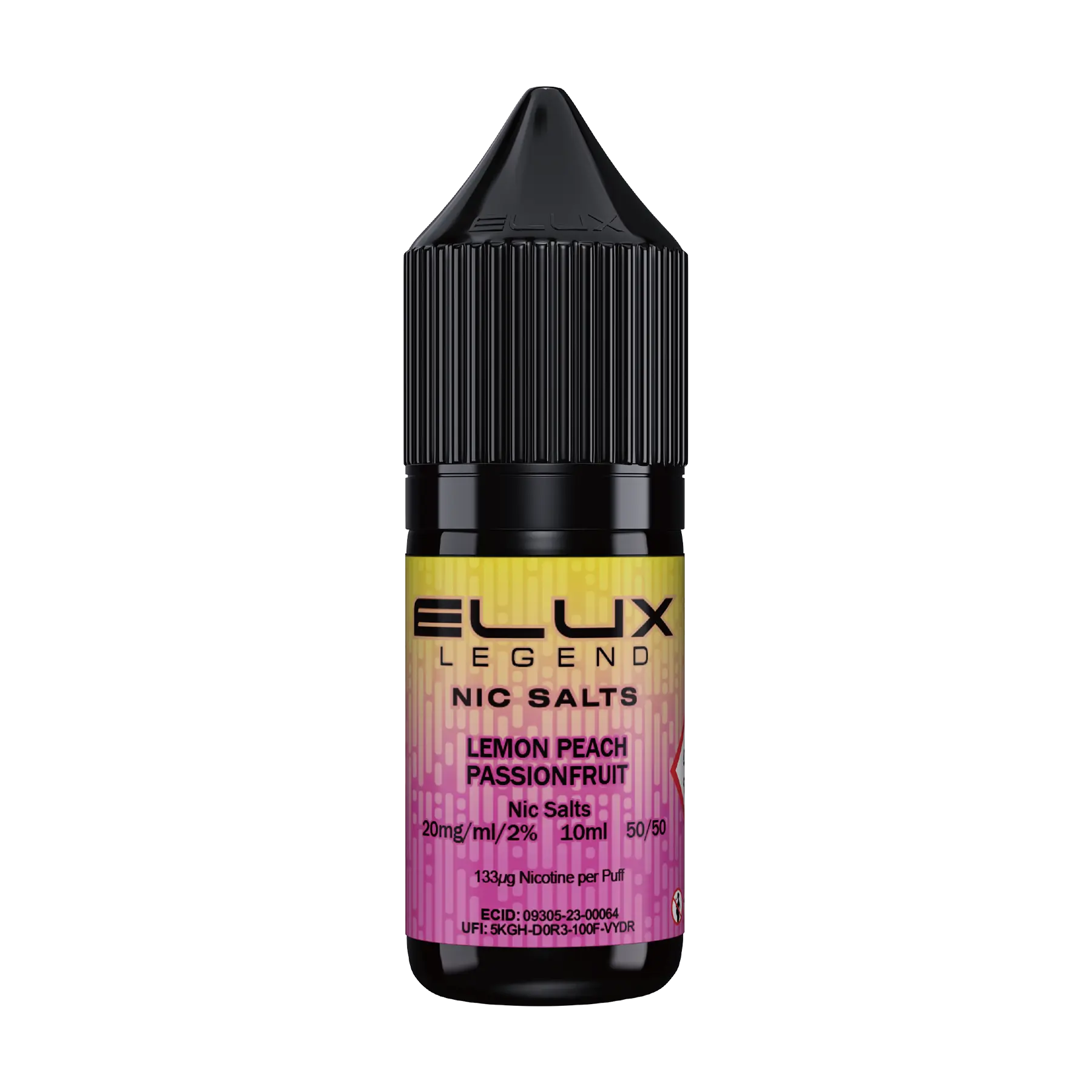 Elux Legend 10ml Nicotine Salt -  Lemon Peach Passionfruit
