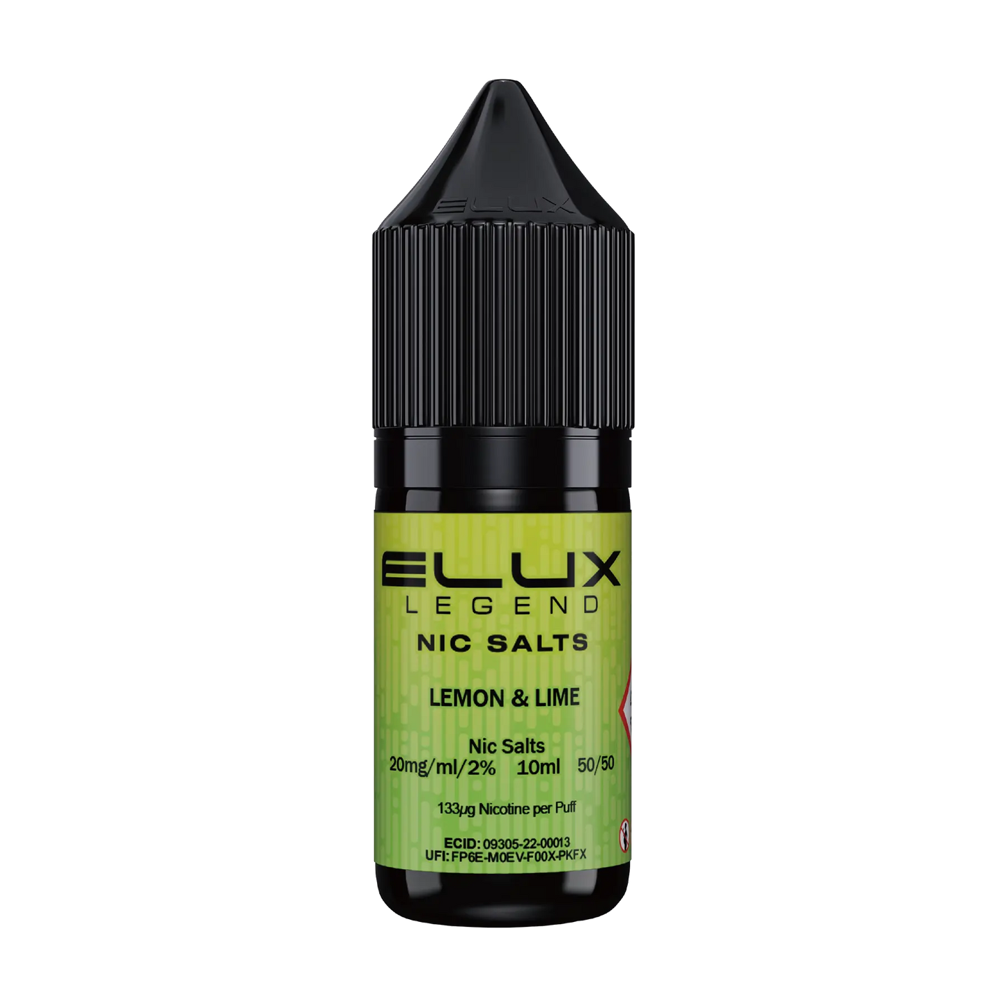 Elux Legend 10ml Nicotine Salt - Lemon & Lime