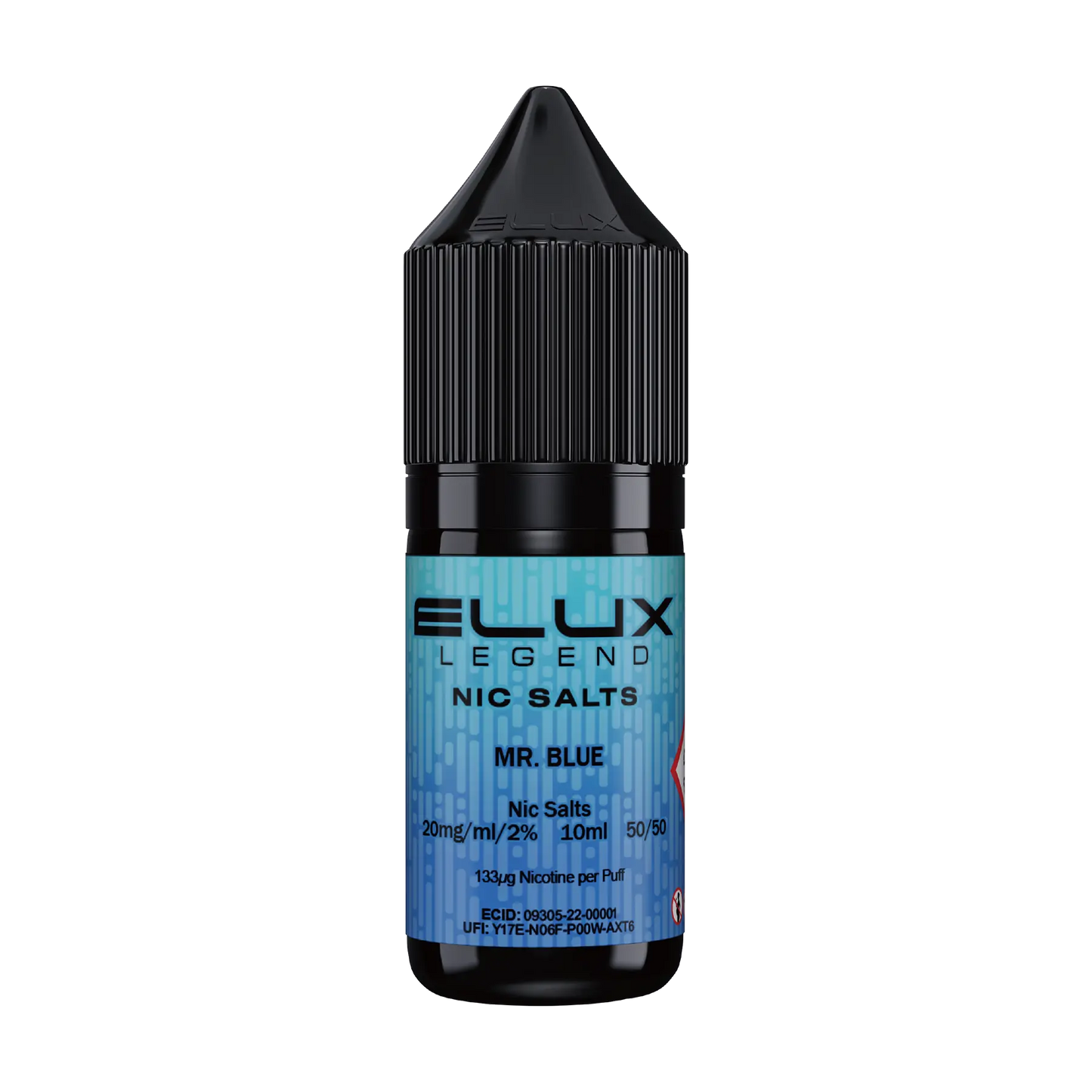 Elux Legend 10ml Nicotine Salt - Mr Blue