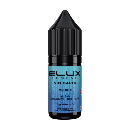 Elux Legend 10ml Nicotine Salt - Mr Blue