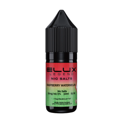 Elux Legend 10ml Nicotine Salt - Raspberry Watermelon