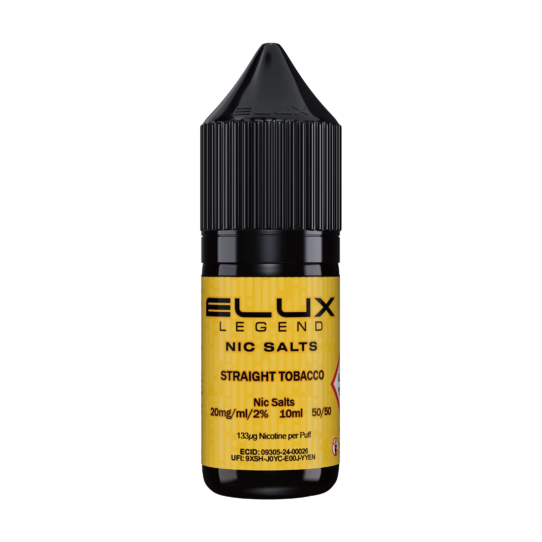Elux Legend 10ml Nicotine Salt - Straight Tobacco