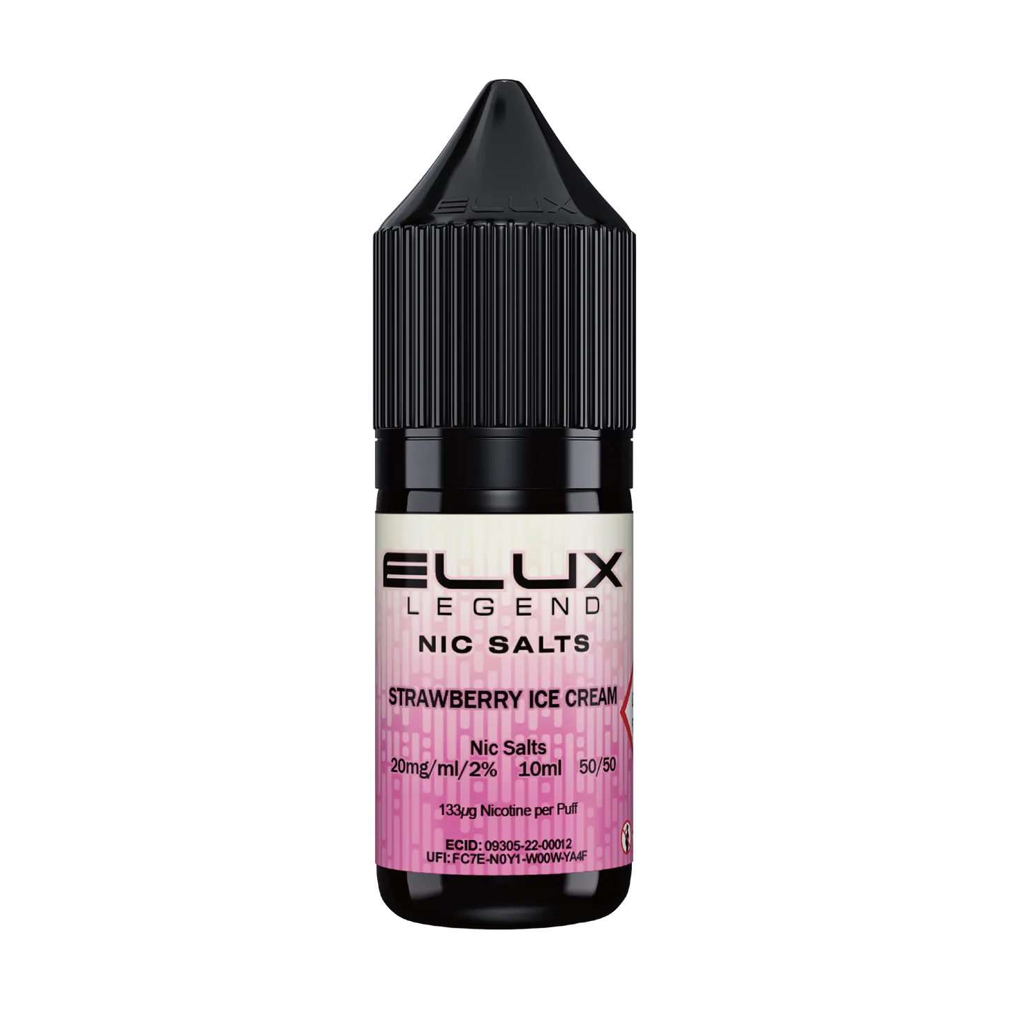 Elux Legend 10ml Nicotine Salt - Strawberry Ice Cream