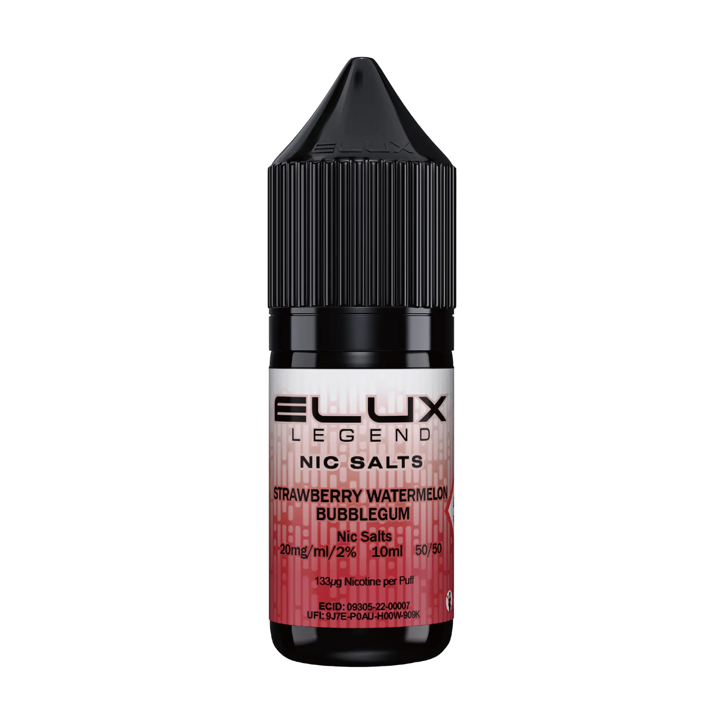 Elux Legend 10ml Nicotine Salt - Strawberry Watermelon Bubblegum