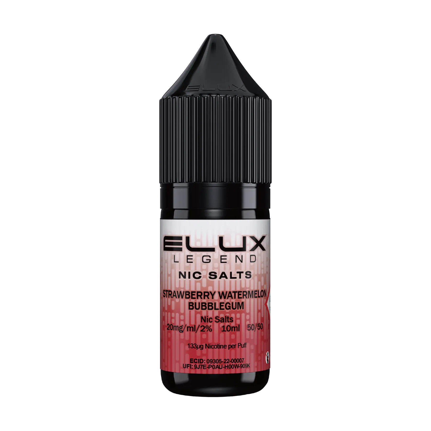 Elux Legend 10ml Nicotine Salt - Strawberry Watermelon Bubblegum