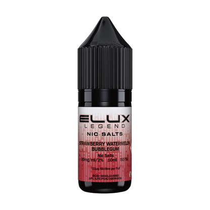 Elux Legend 10ml Nicotine Salt - Strawberry Watermelon Bubblegum