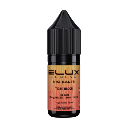 Elux Legend 10ml Nicotine Salt - Tiger Blood