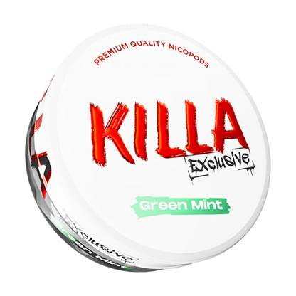 Killa Nicotine Pouches - Green Mint