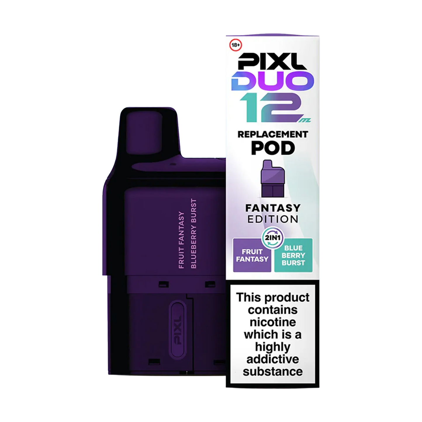 Pixl Duo 12 Replacement Pods -Fantasy Edition