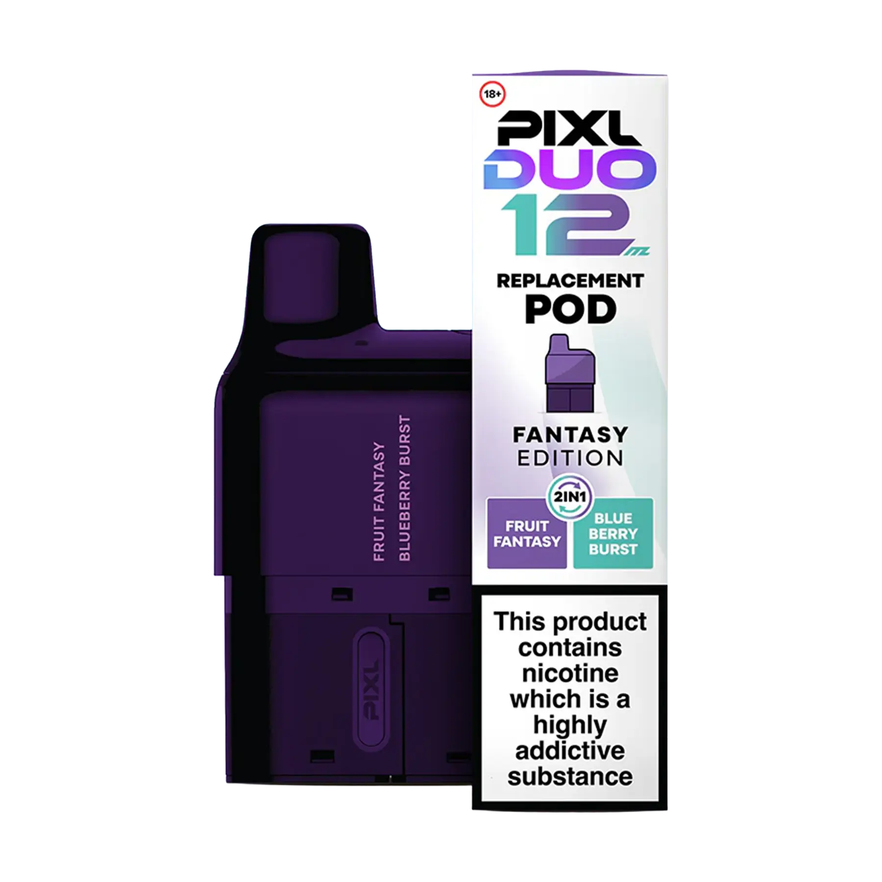 Pixl Duo 12 Replacement Pods -Fantasy Edition