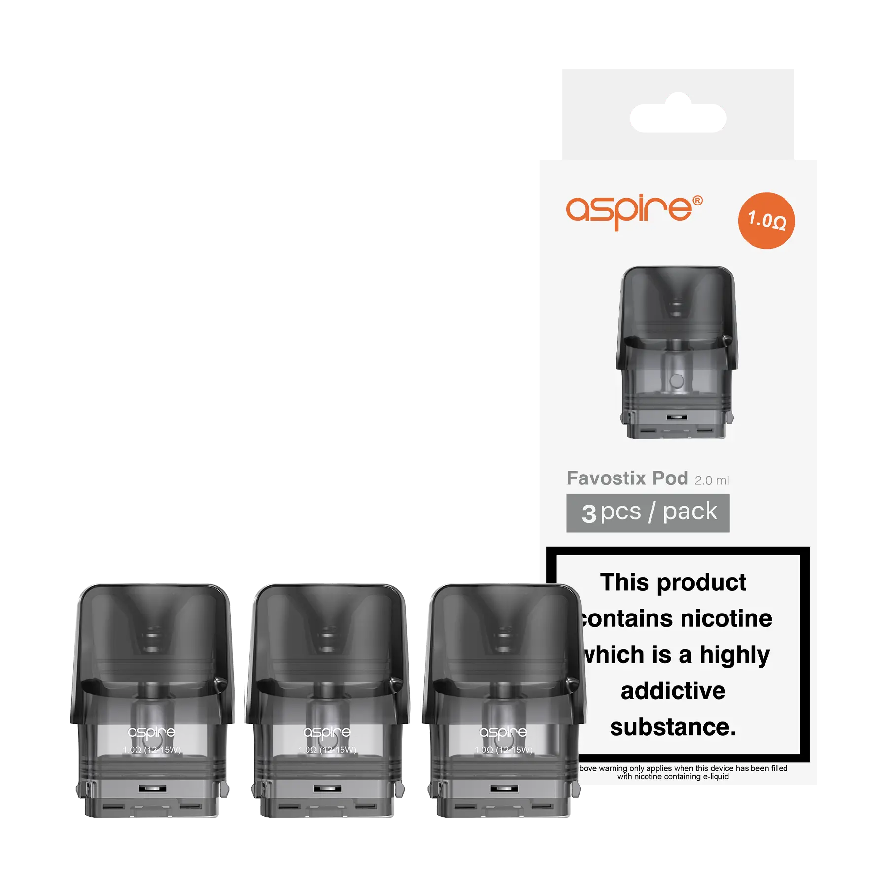 Aspire Favostix Pods - 1.0 ohm