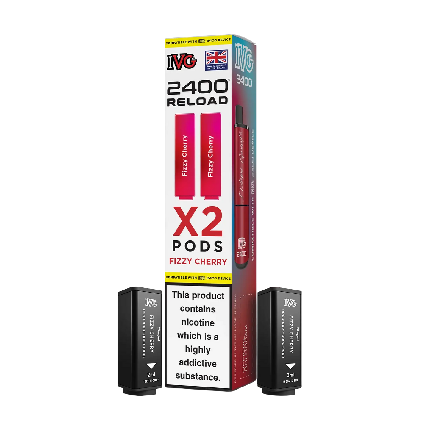 IVG 2400 Replacement Pre-Filled Pods