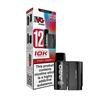 IVG Pro 12 Replacement Pods - Fizzy Cherry