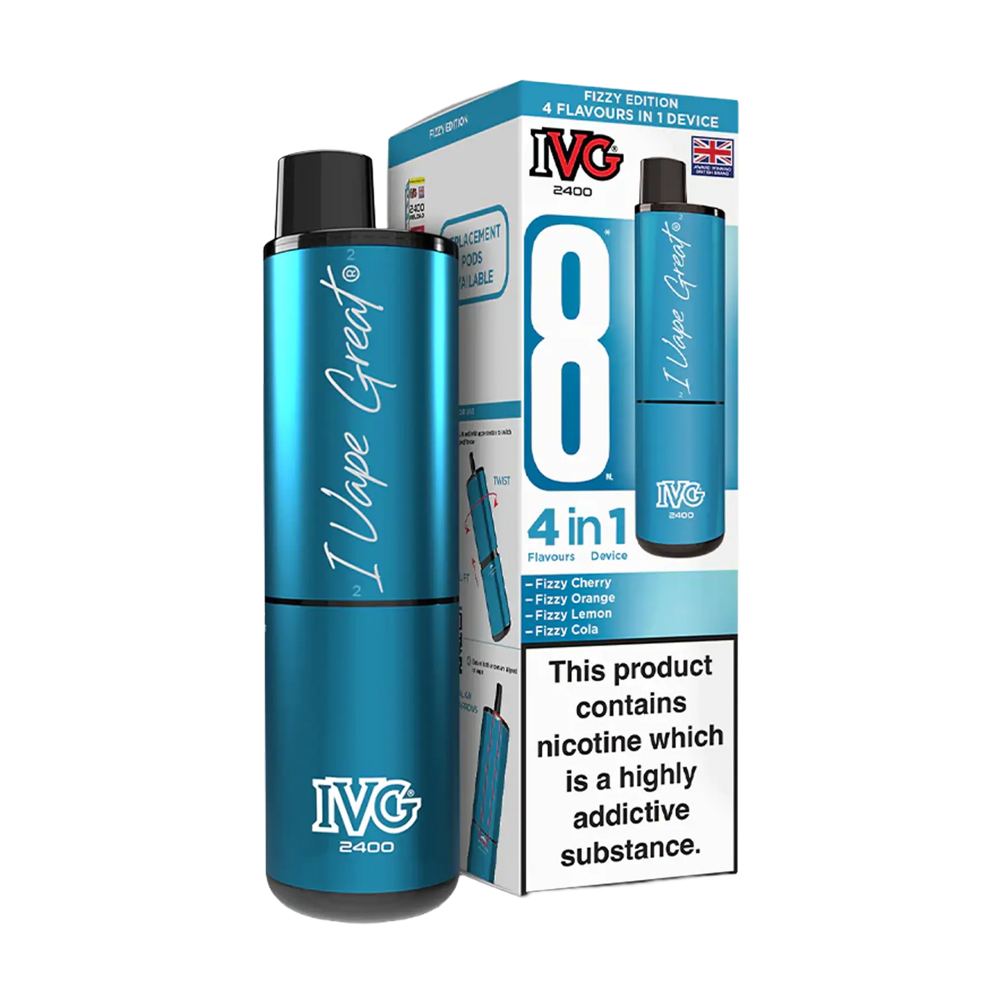 IVG 2400 Prefilled Vape Kit
