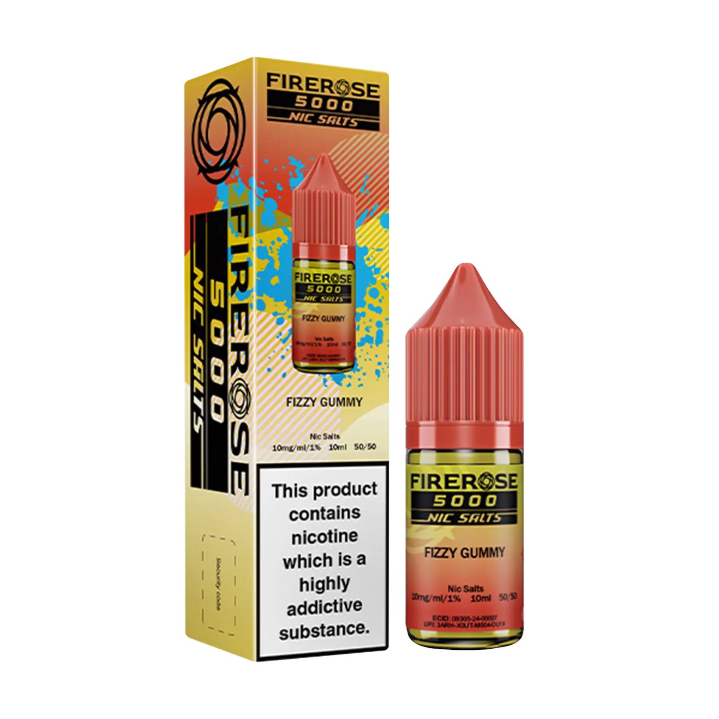 Firerose 5000 10ml Nicotine Salt - Fizzy Gummy