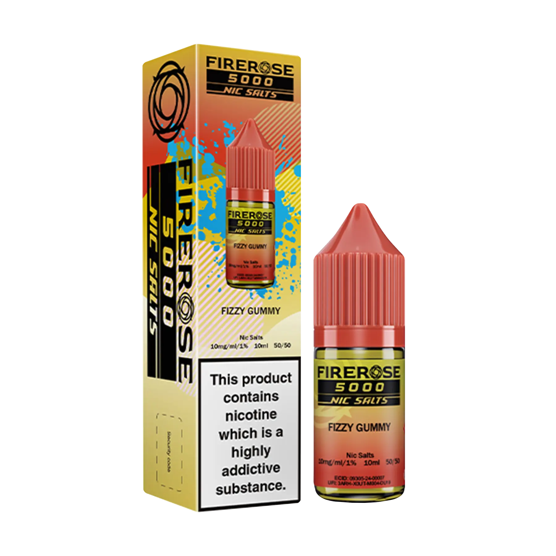 Firerose 5000 10ml Nicotine Salt - Fizzy Gummy