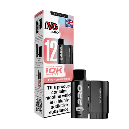 IVG Pro 12 Replacement Pods - Fizzy Strawberry
