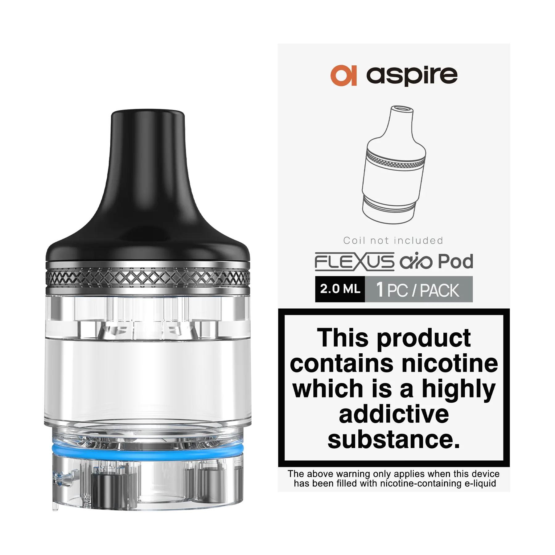 Aspire Flexus AIO Replacement Pod - 2ml