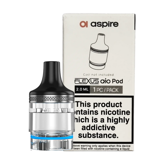 Aspire Flexus AIO Replacement Empty Pod 1 Pack