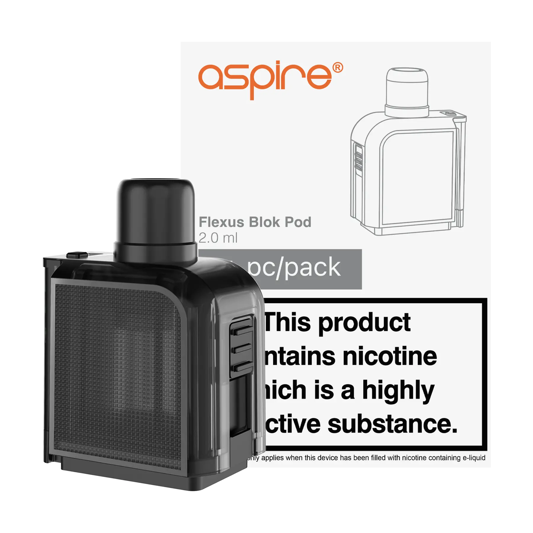 Aspire Flexus Blok Pod - 2ml