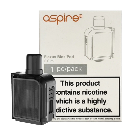 Aspire Flexus Blok Replacement Empty Pod 1 Pack