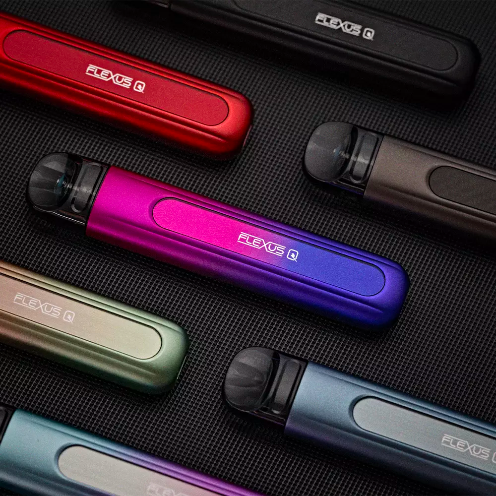 Seven distinctive and eye-catching colours. Whether you prefer a stunning rainbow hue, or an incognito colour, the Flexus Q provides something for everyone.