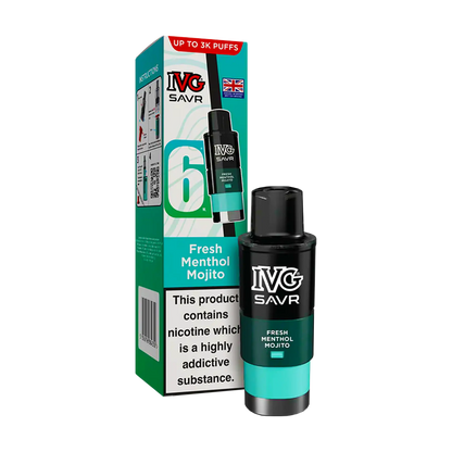 IVG Savr Replacement Pods - Fresh Menthol Mojito