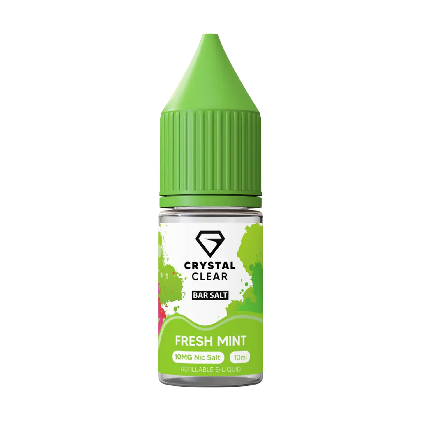Crystal Clear Bar Salts 10ml E Liquid Nicotine Salt