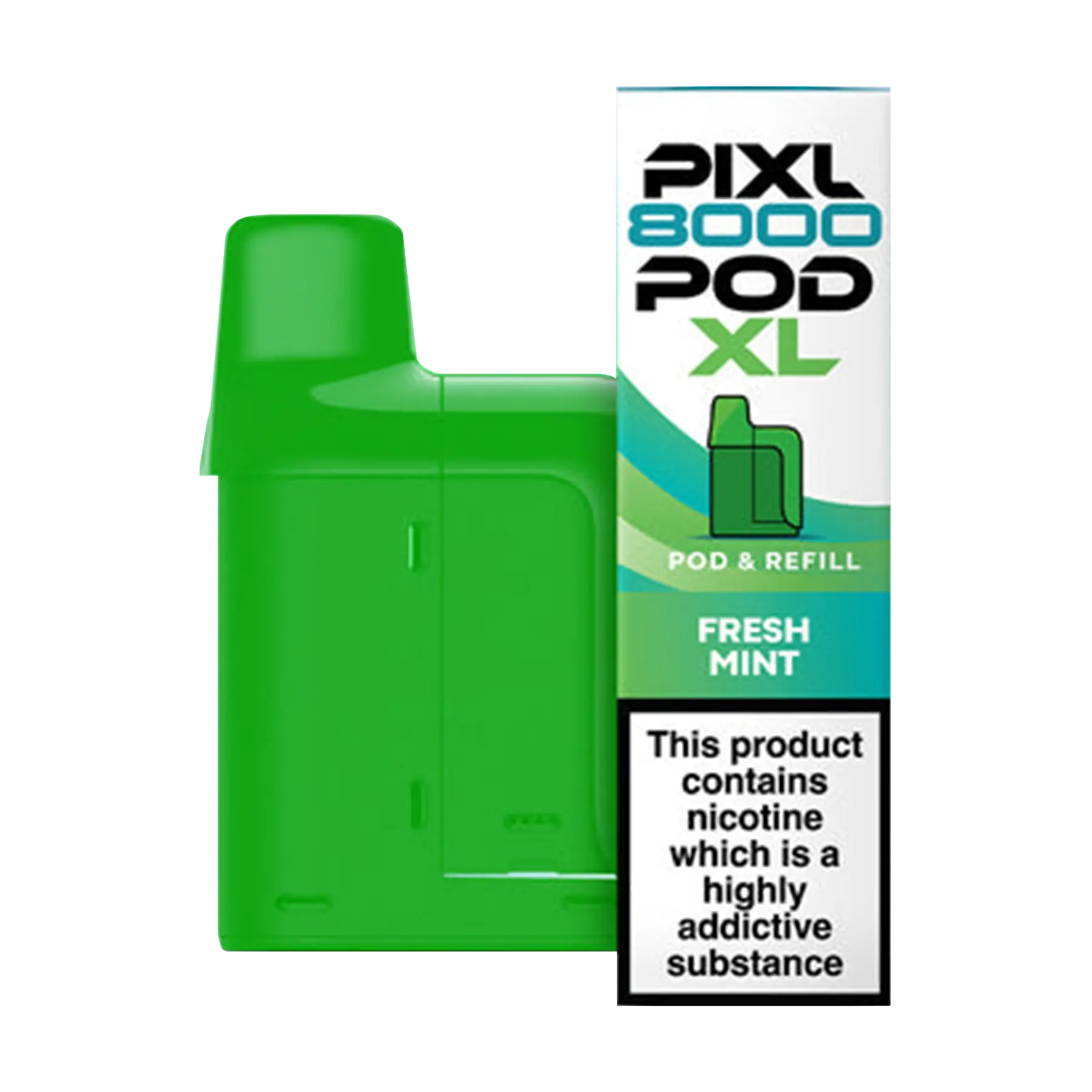 Pixl 8000 Replacement Pods - Fresh Mint