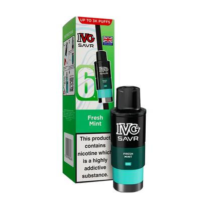 IVG Savr Replacement Pods - Fresh Mint
