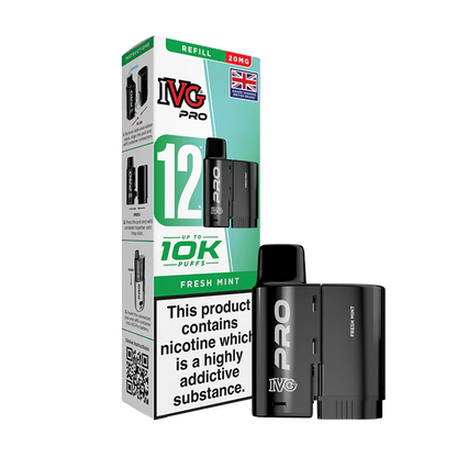 IVG Pro 12 Replacement Pods - Fresh Mint