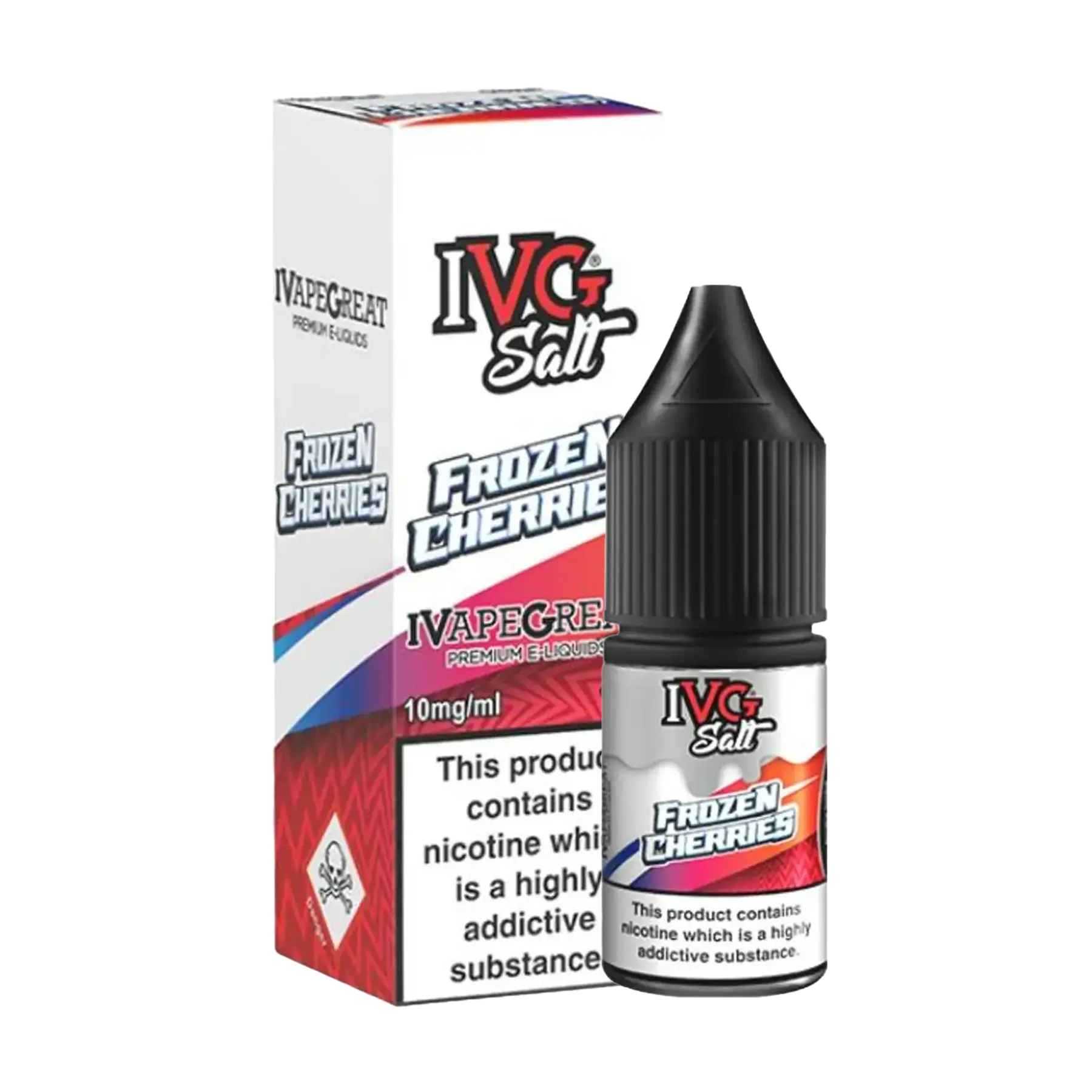 IVG 10ml E-Liquid Nicotine Salt -  Frozen Cherries
