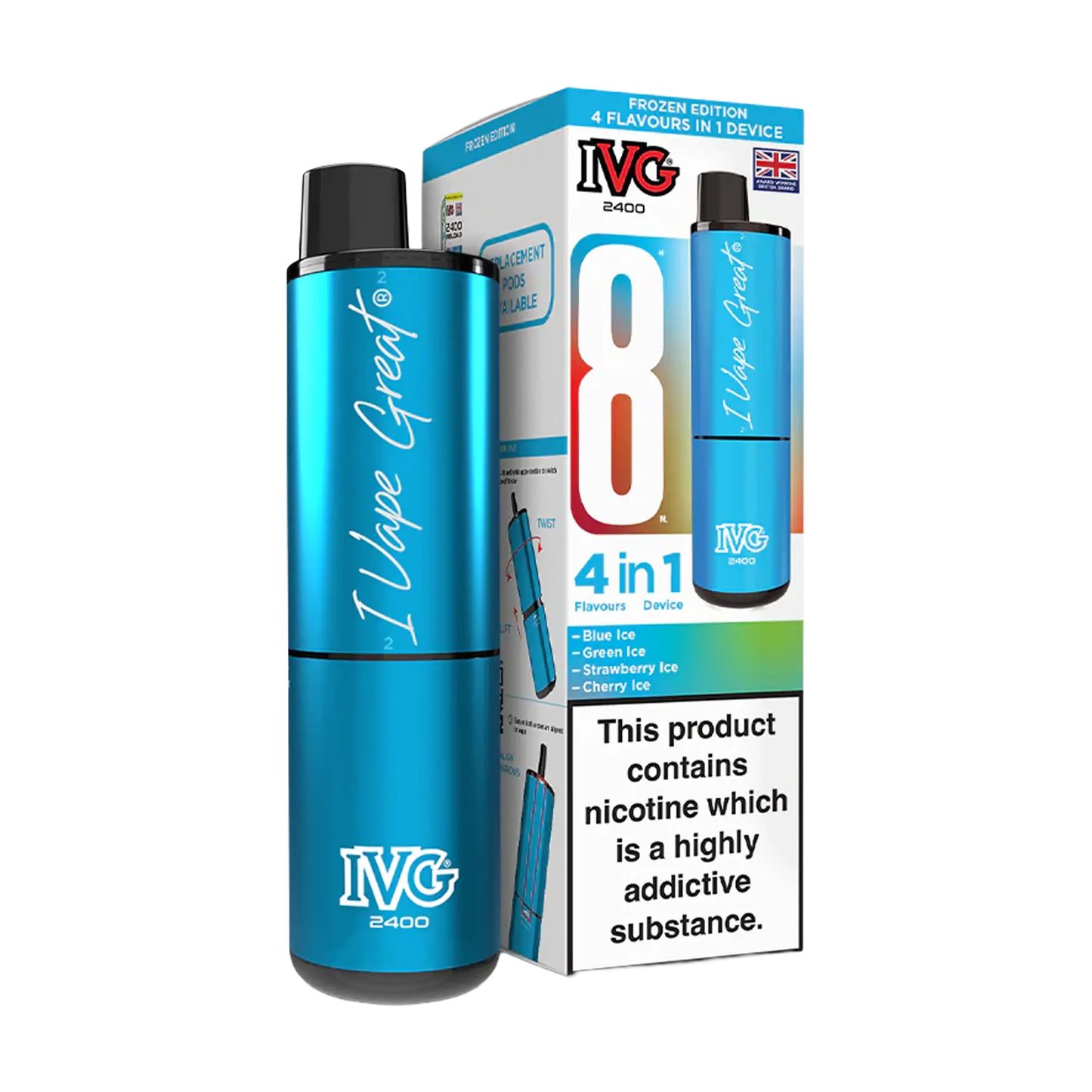 IVG 2400 Prefilled Vape Kit