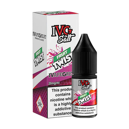 IVG 10ml E-Liquid Nicotine Salt -  Fruit Twist