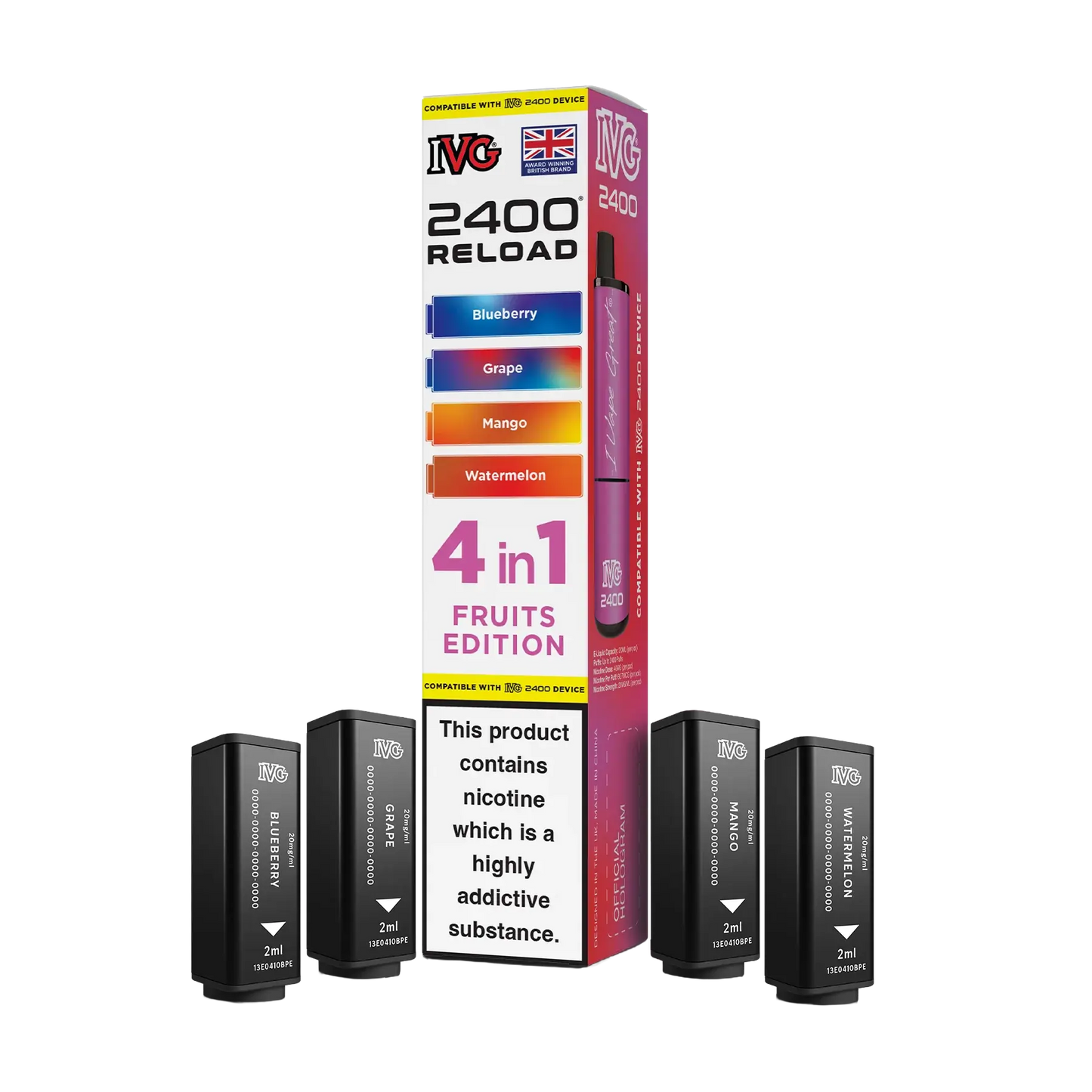 IVG 2400 Replacement Pre-Filled Pods