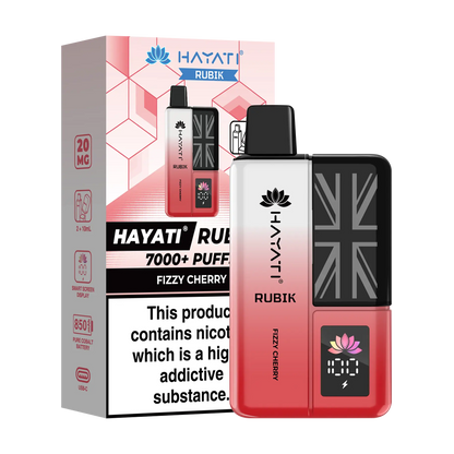 Hayati Rubik Prefilled Vape Kit - Fizzy Cherry