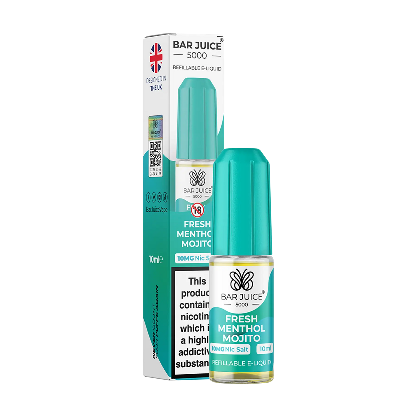 Bar Juice 5000 10ml E Liquid Nicotine Salt