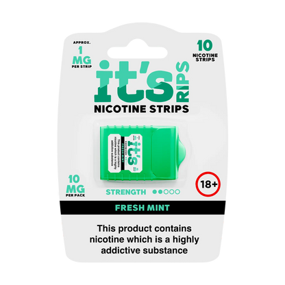 It's Nicotine Rips - Container Of 10 Strips