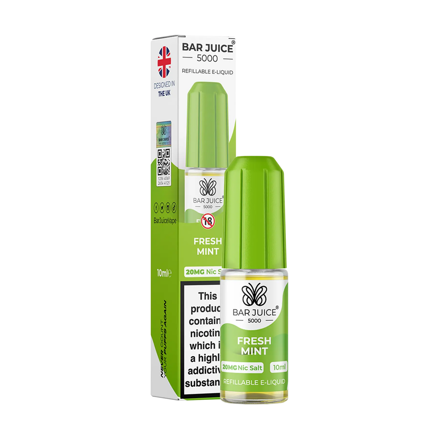 Bar Juice 5000 10ml E Liquid Nicotine Salt