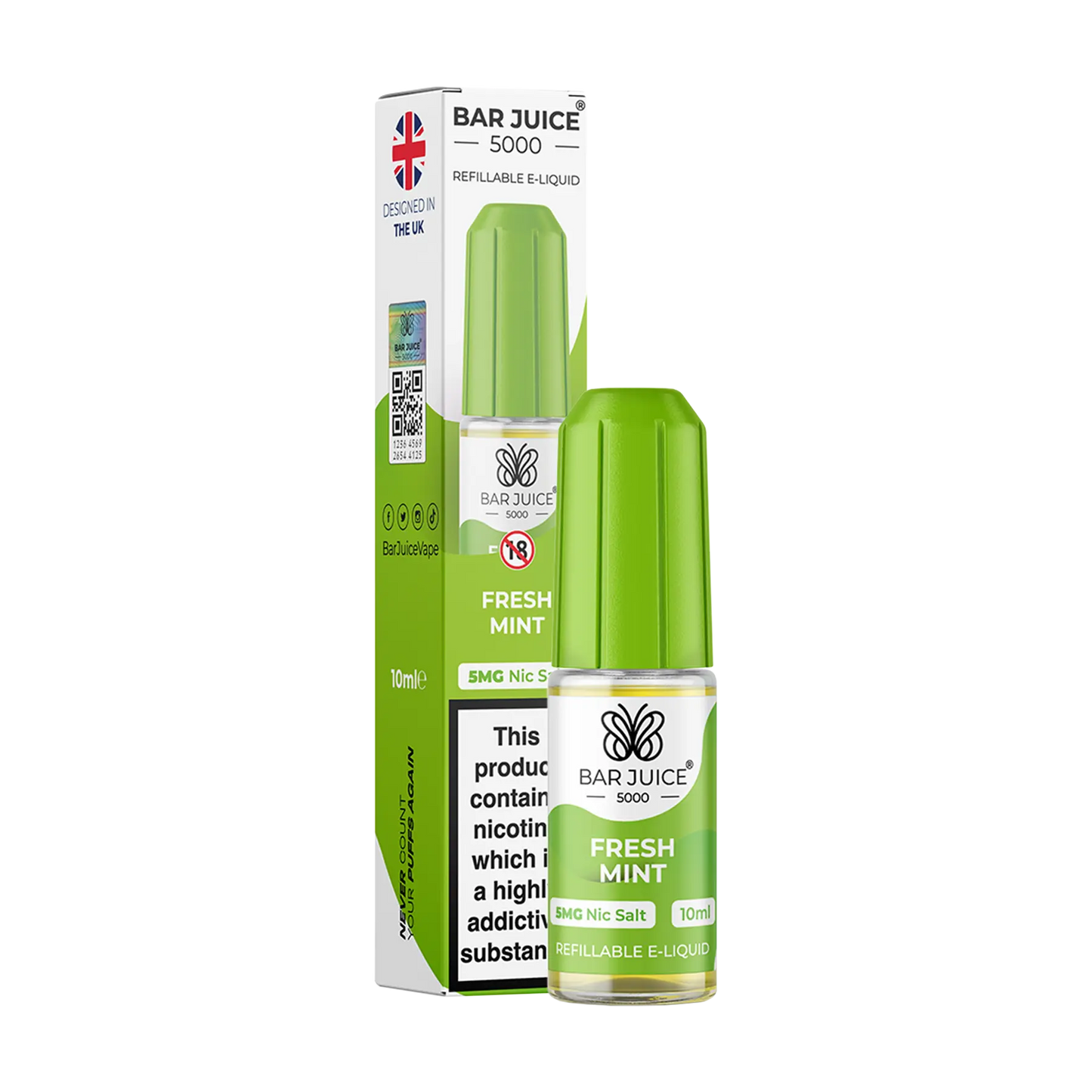 Bar Juice 5000 10ml E Liquid Nicotine Salt