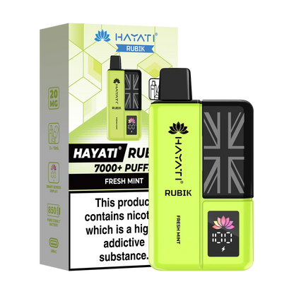 Hayati Rubik Prefilled Vape Kit - Fresh Mint
