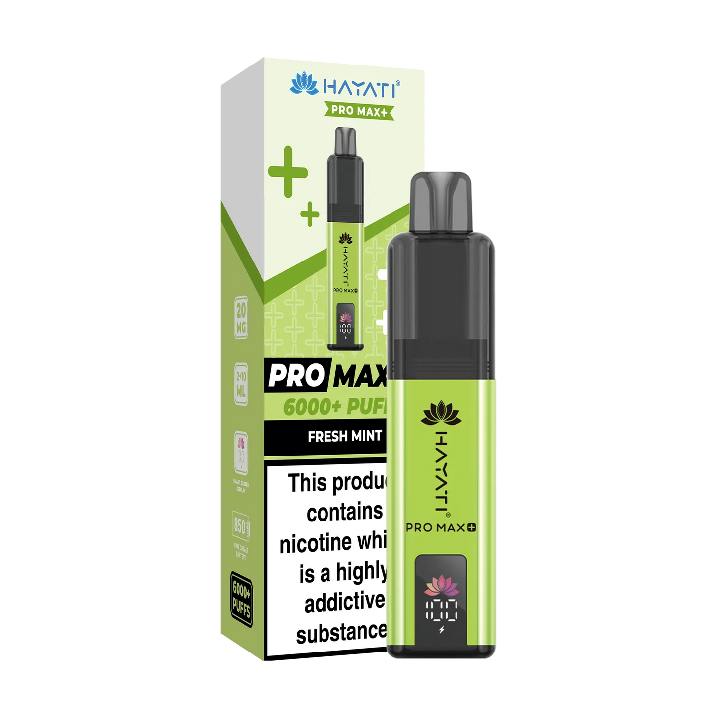 Hayati Pro Max+ 6000 Prefilled Vape Kit - Fresh Mint