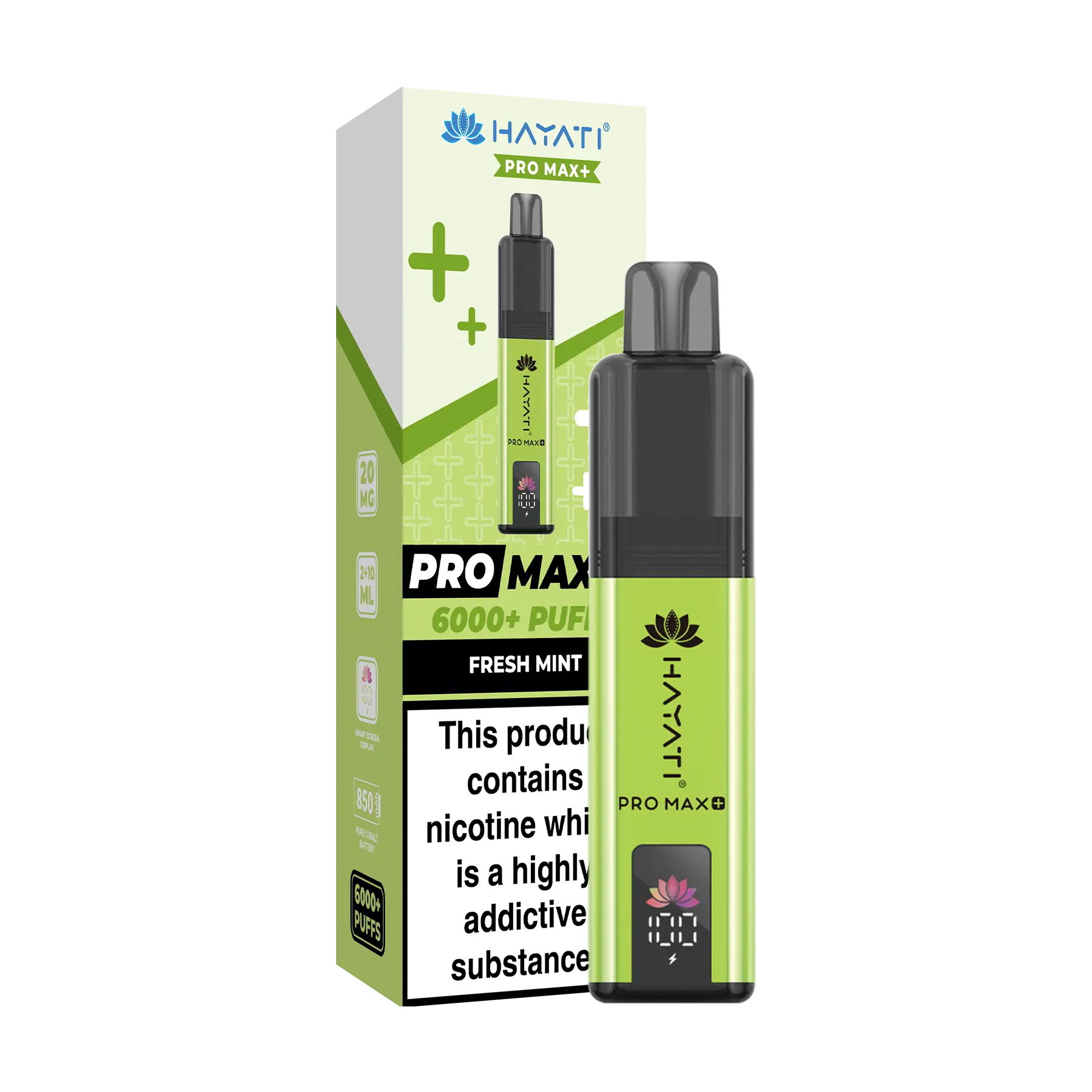 Hayati Pro Max+ 6000 Prefilled Vape Kit - Fresh Mint