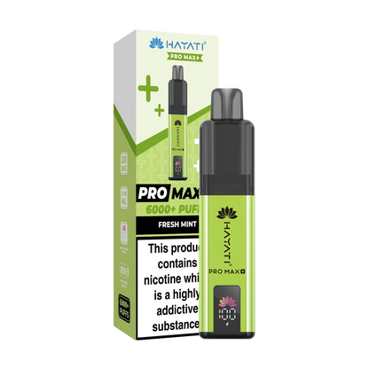 Hayati Pro Max+ 6000 Prefilled Vape Kit - Fresh Mint