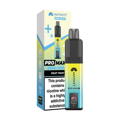 Hayati Pro Max+ 6000 Prefilled Vape Kit - Fruit Twist