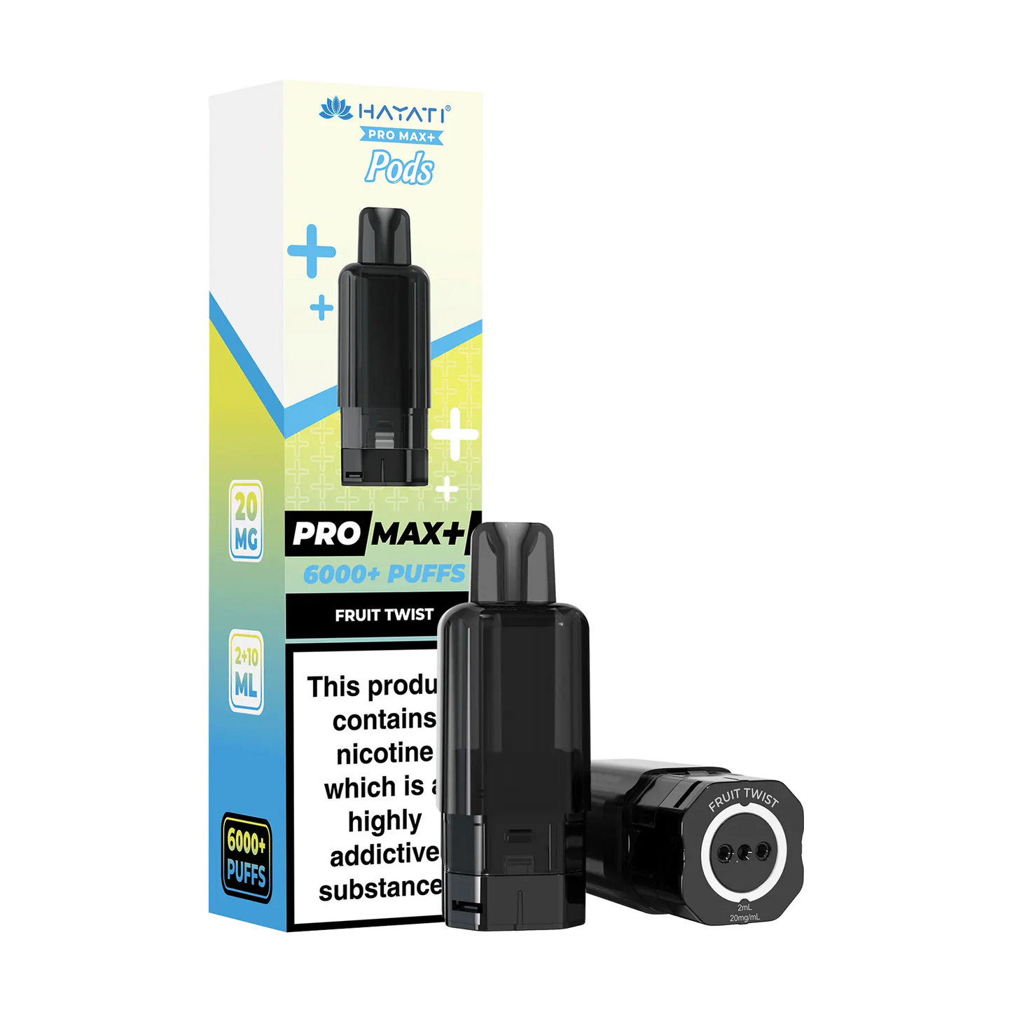 Hayati Pro Max+ 6000 Replacement Pods - Fruit Twist