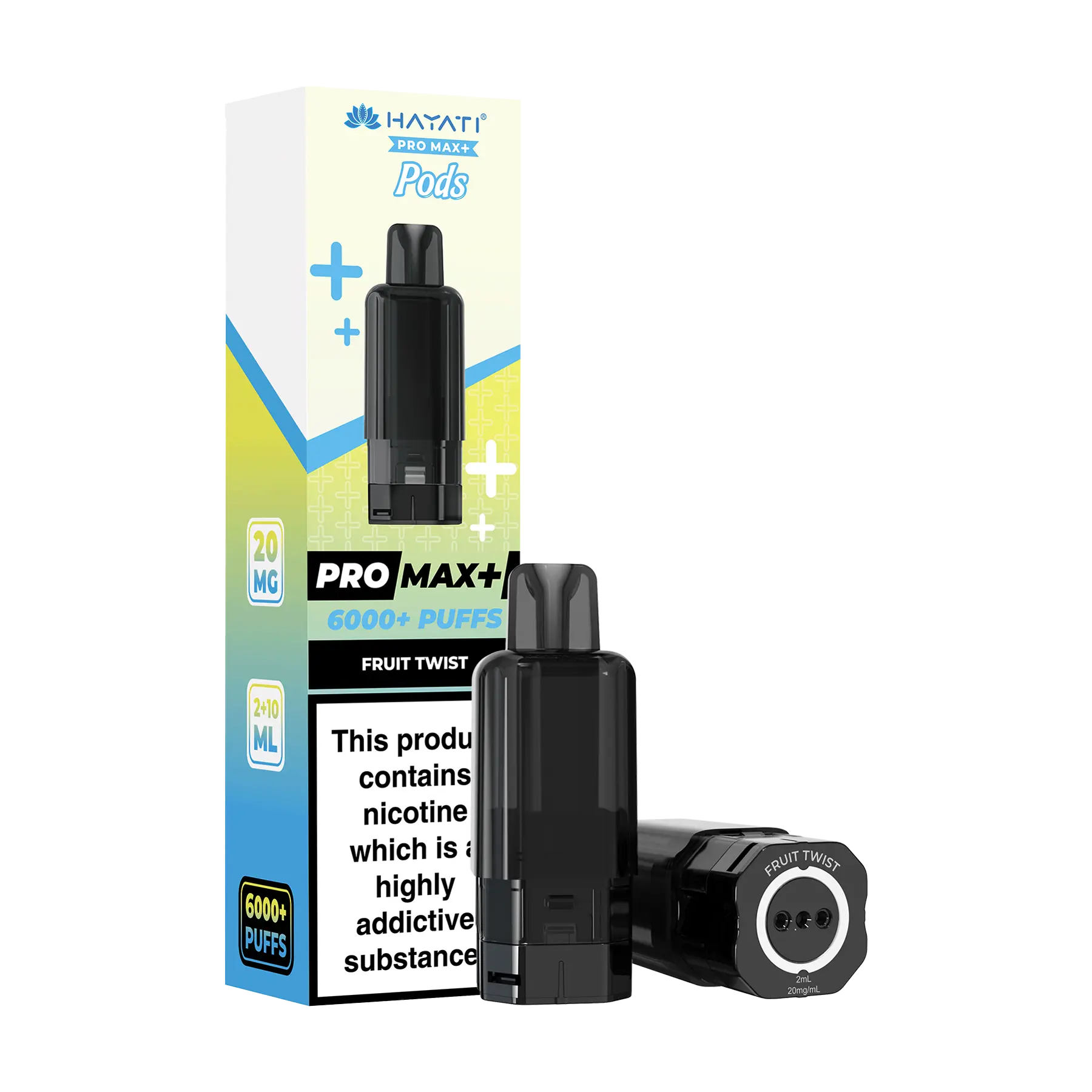 Hayati Pro Max+ 6000 Replacement Pods - Fruit Twist