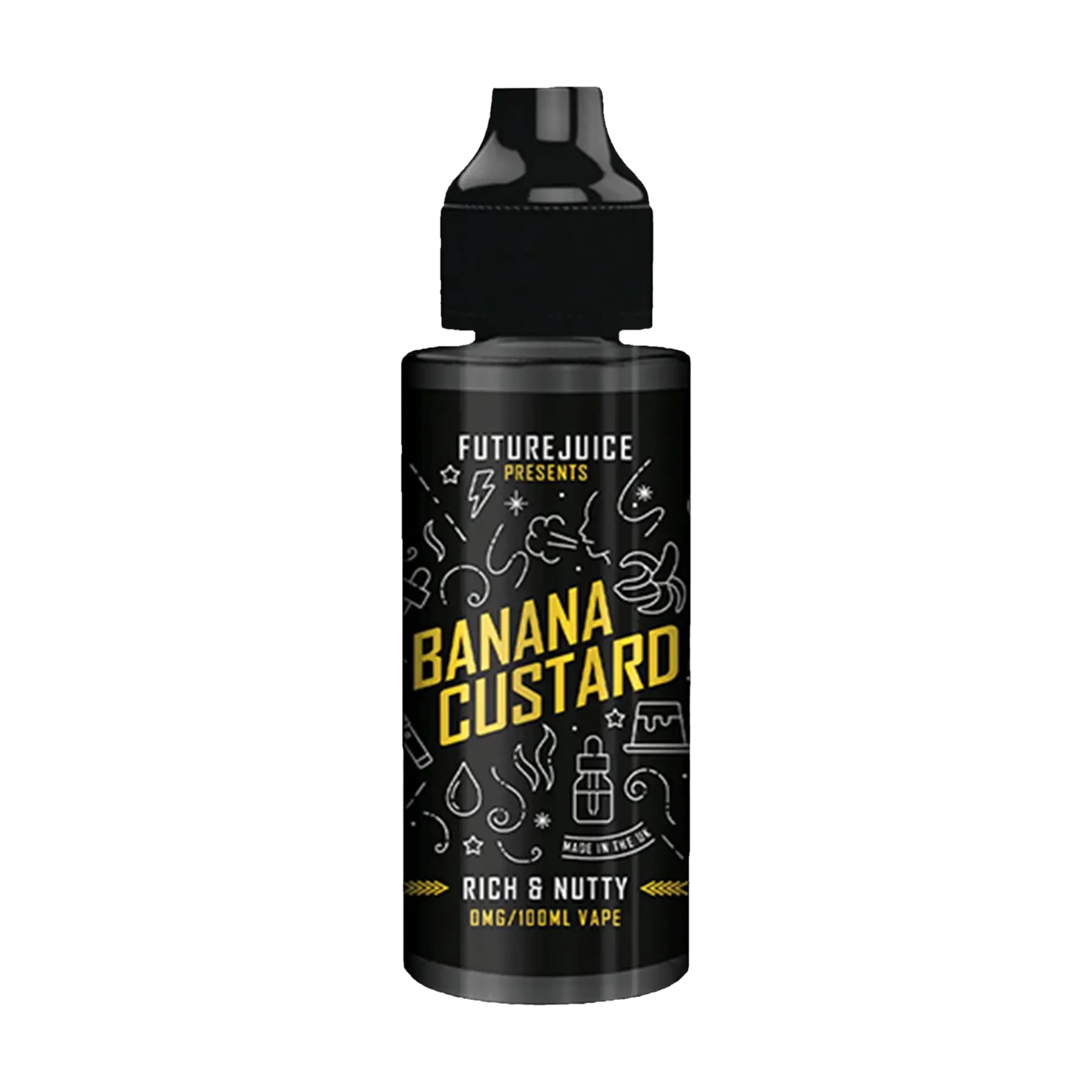 Future Juice 100ml Shortfill - Banana Custard