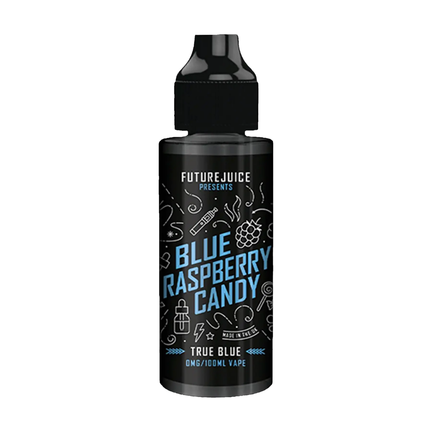 Future Juice 100ml Shortfill - Blue Raspberry Candy
