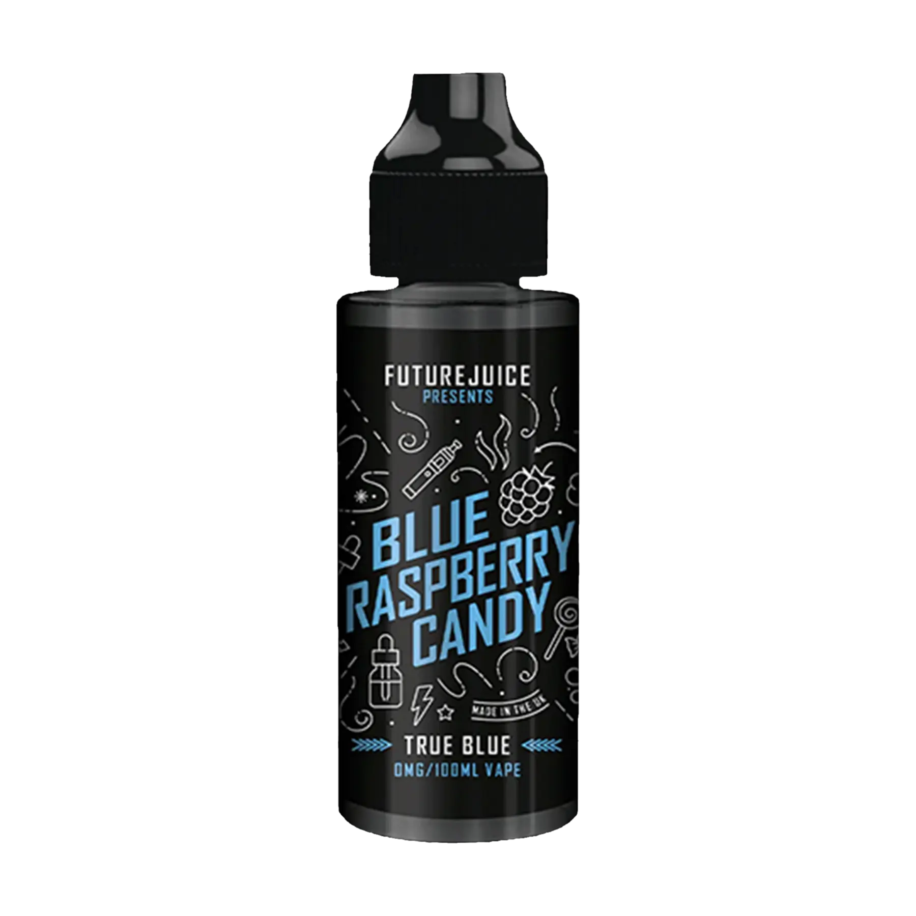 Future Juice 100ml Shortfill - Blue Raspberry Candy